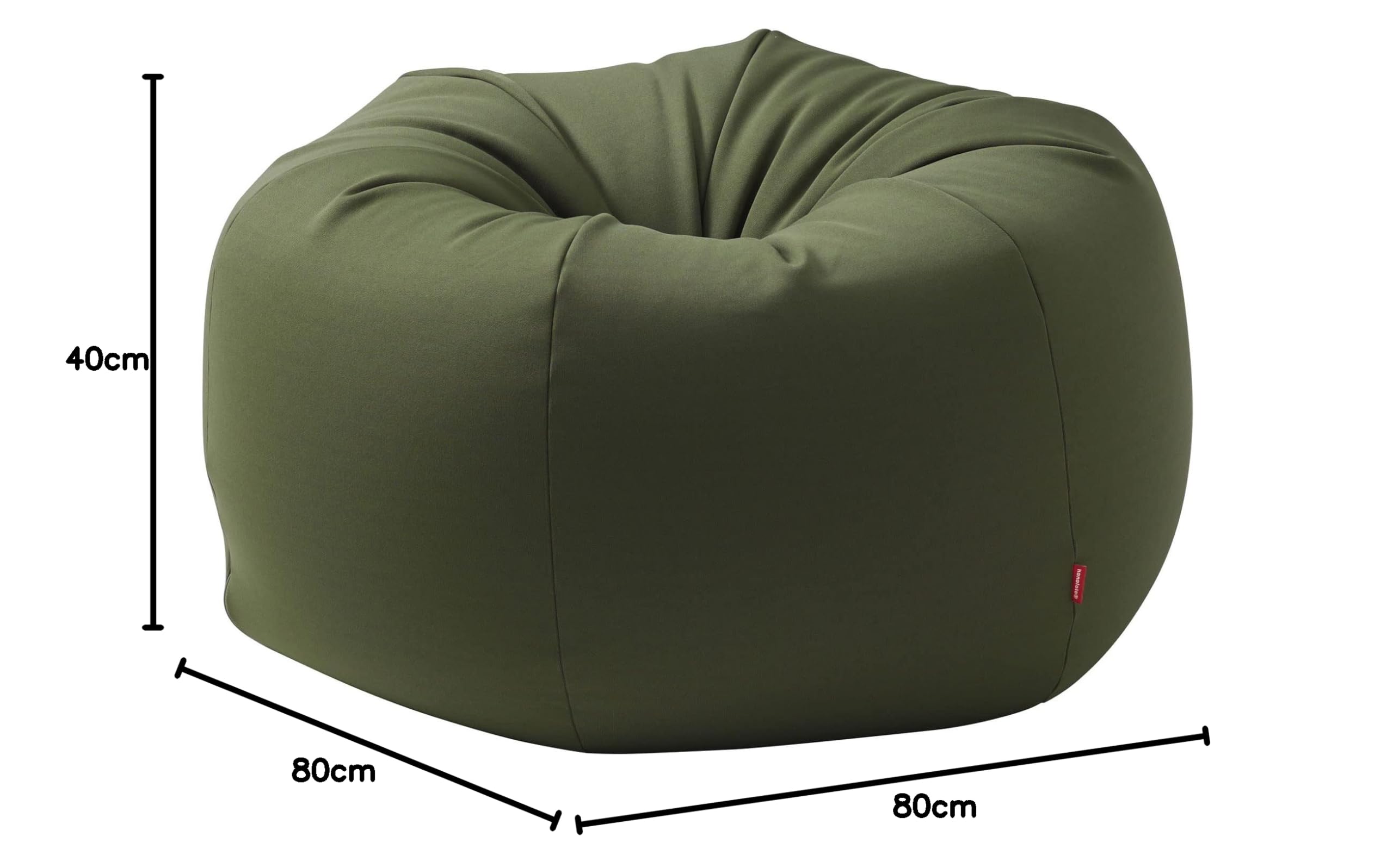 ハナロロ　ビーズクッション　おっきいオニオン170リットル ハナロロ】 ビーズクッション おっきいオニオン170リットル